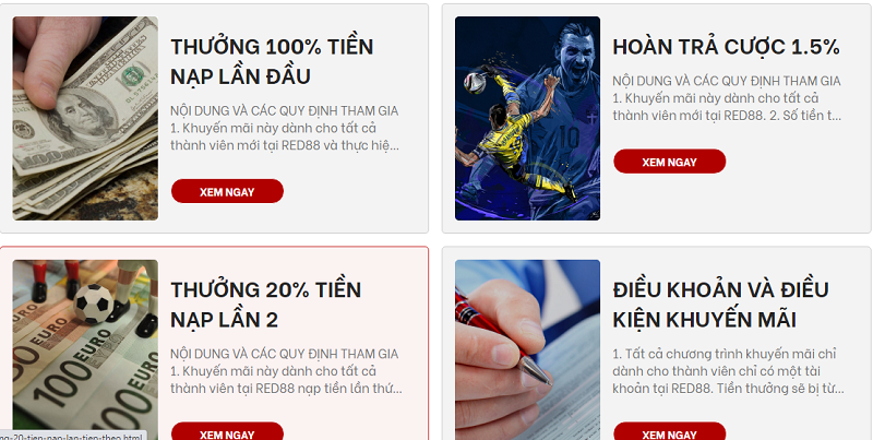 Toàn cảnh nhà cái RED88 - Sân chơi xanh chín cho dân cược Việt